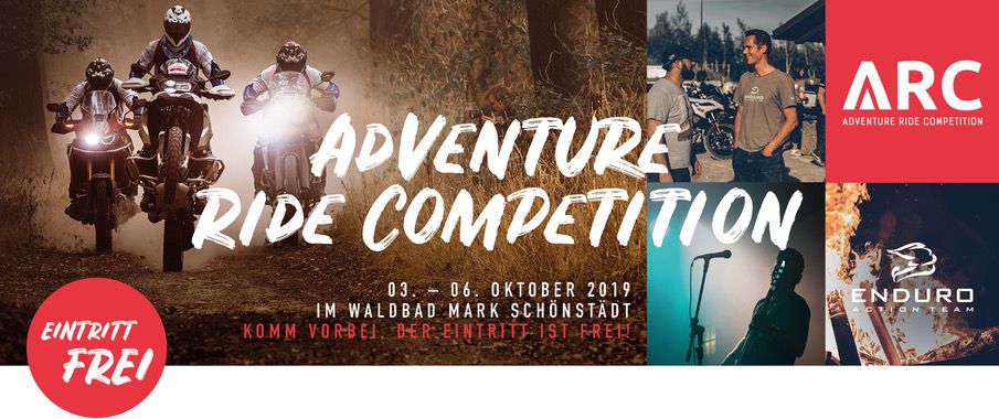 Adventure Ride Competition zu Gast auf dem Burgberg